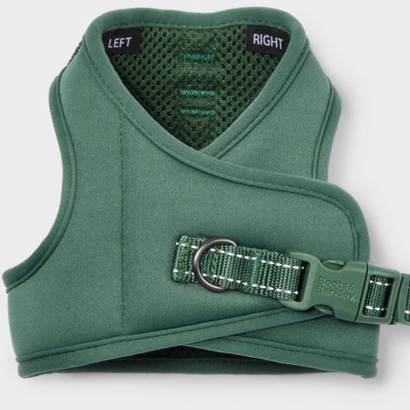 Boots & Barkley Dog Nwt Reflective Comfort Xs Green Dog Harness